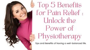 Physiotherapist helping patient with exercise for pain relief and wellness