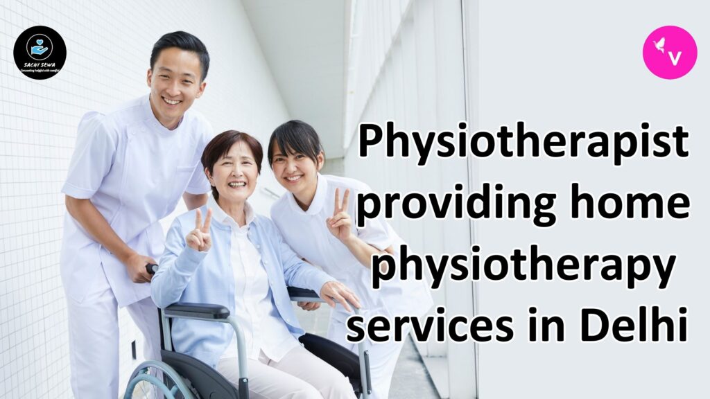 Physiotherapist providing home physiotherapy services in Delhi for back pain relief.