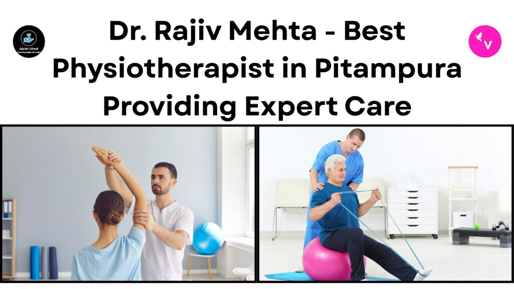 Physiotherapist helping a patient with rehabilitation.